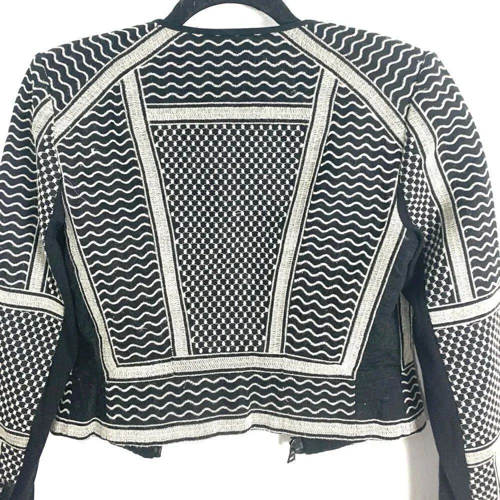 BCBG Aztec Psychadelic Open Jacket - Picture 7 of 11